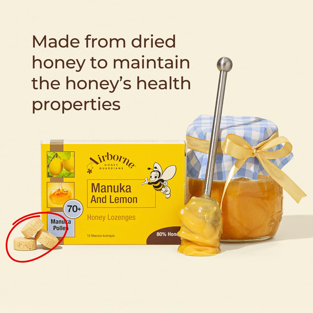 Amazon.com : Airborne (New Zealand) Manuka Honey and Lemon